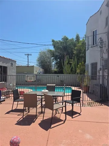 Pool and tiled Deck