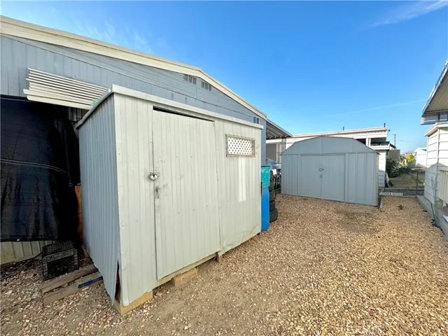 Backyard / Storage Area