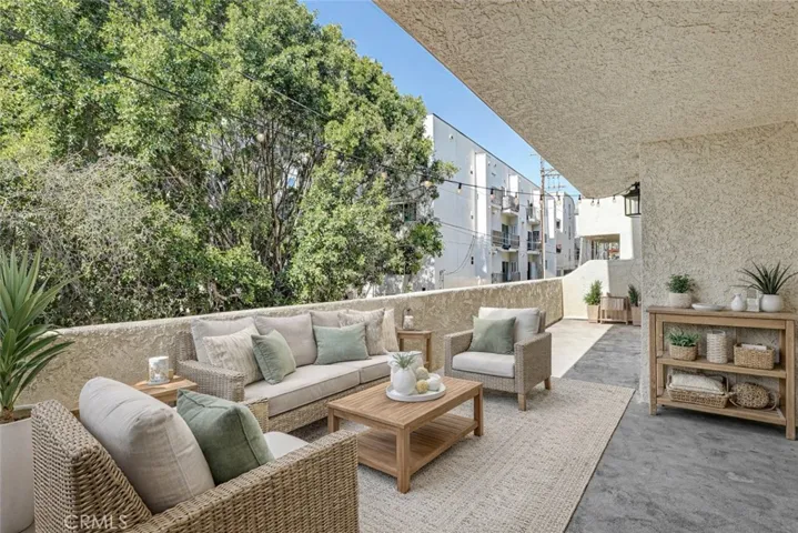 Virtually Staged Balcony