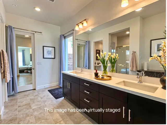 Virtually Staged - Primary Bathroom