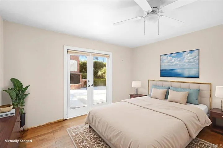 virtually staged - bedroom 2