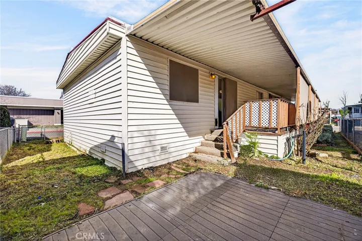 Fully fenced yard