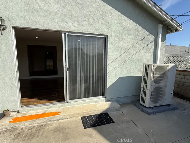 Sliding Glass Door to the Den