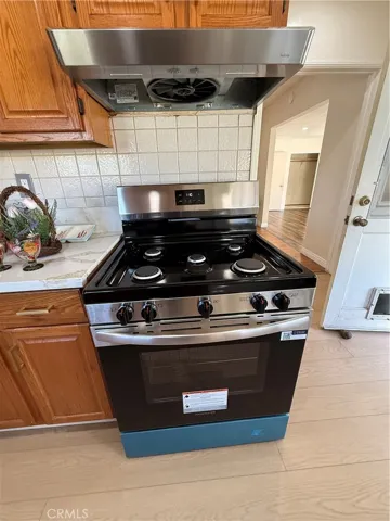 New Stainless Stove