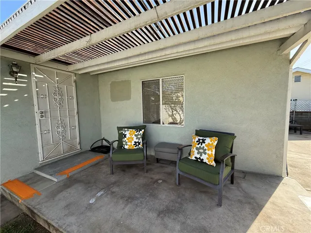 Enjoy a warm summer night under the patio