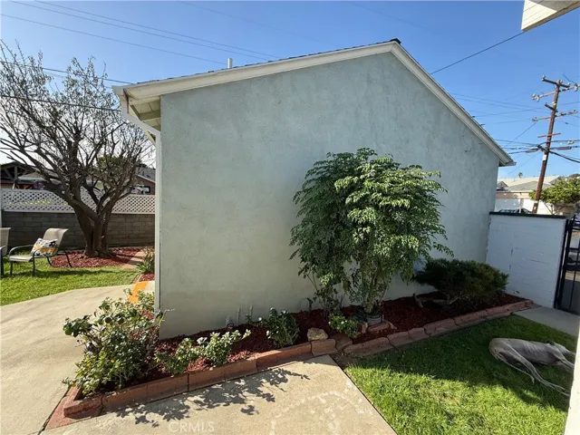 Side of Garage