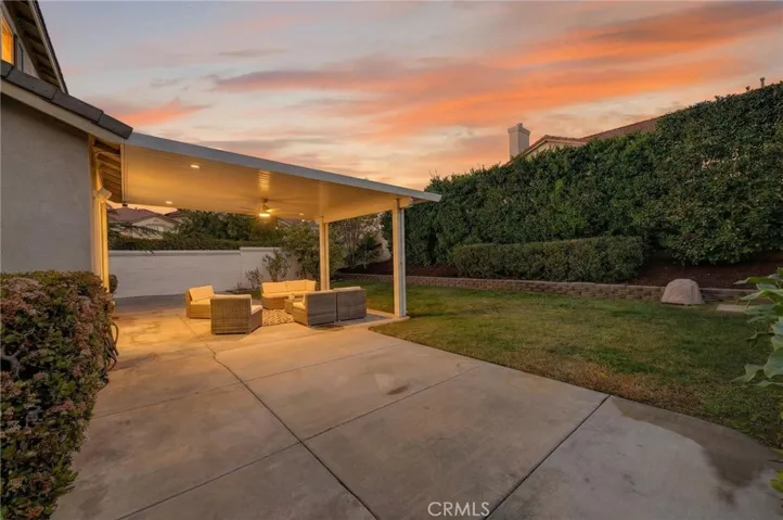 Virtually staged photo