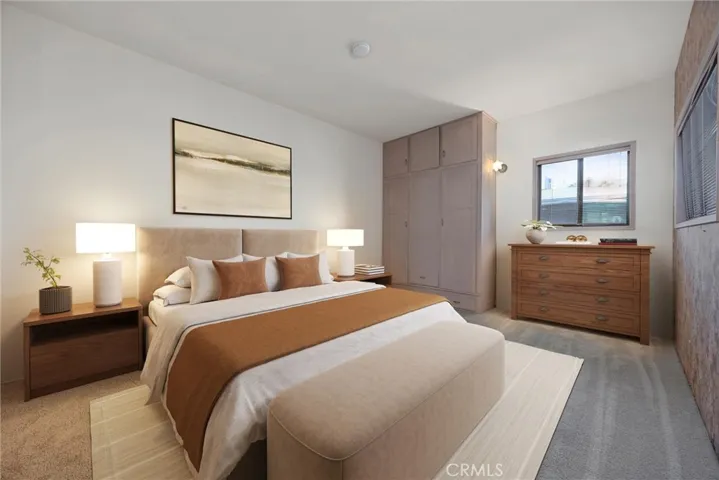 Digitally staged to show potential layout.