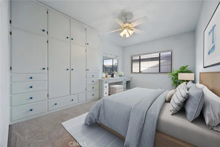 Digitally staged to show potential layout.