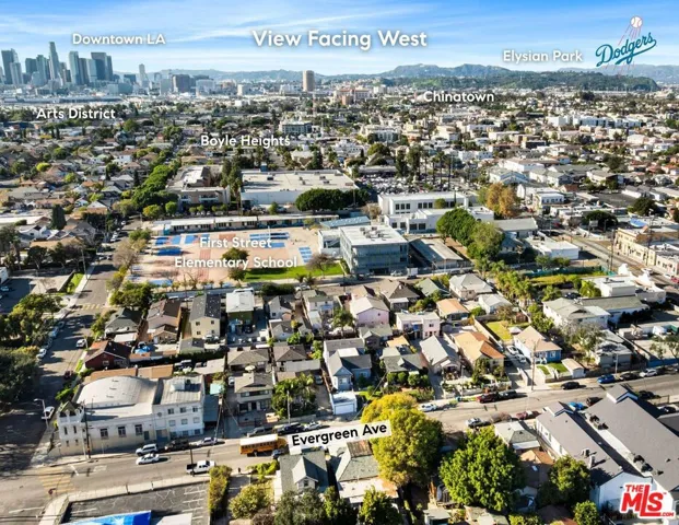 Aerial Facing West