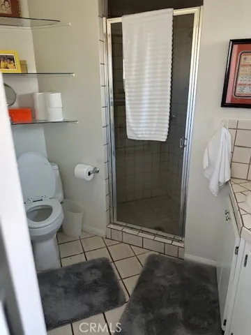 3/4 bath off of Family room