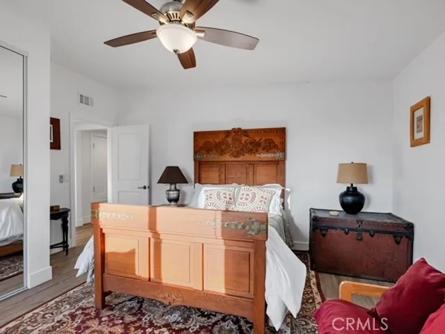 Southwest bedroom - second of three bedrooms