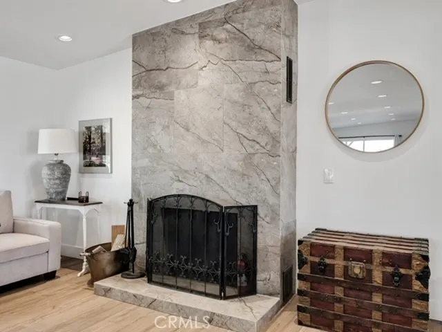 Romantic fireplace for those cool evenings