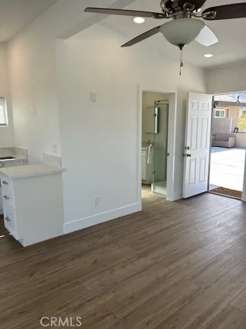 Luxury vinyl flooring throughout ADU