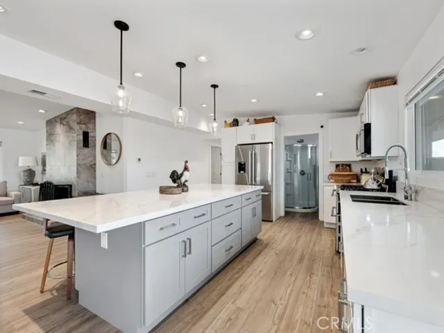 Spacious kitchen with plenty of storage
