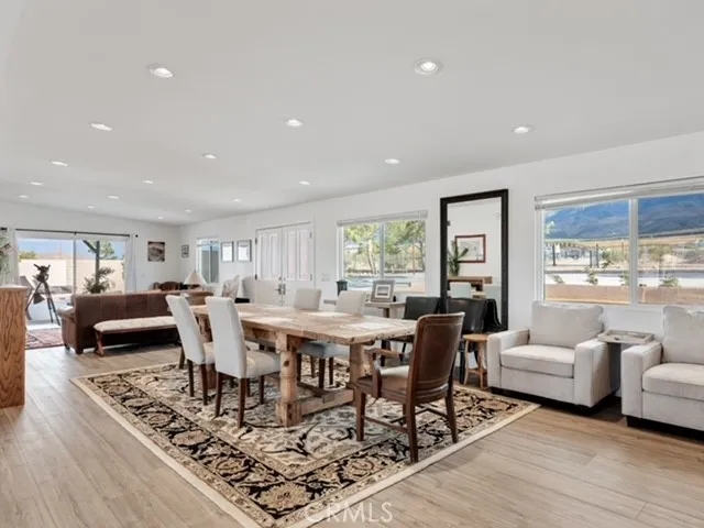 Open area for entertaining