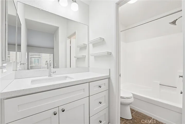 Bathroom as you enter