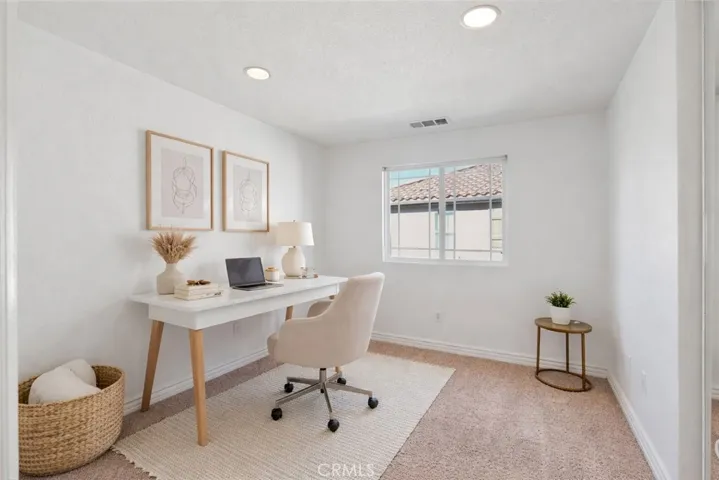 Virtually Staged Secondary Room