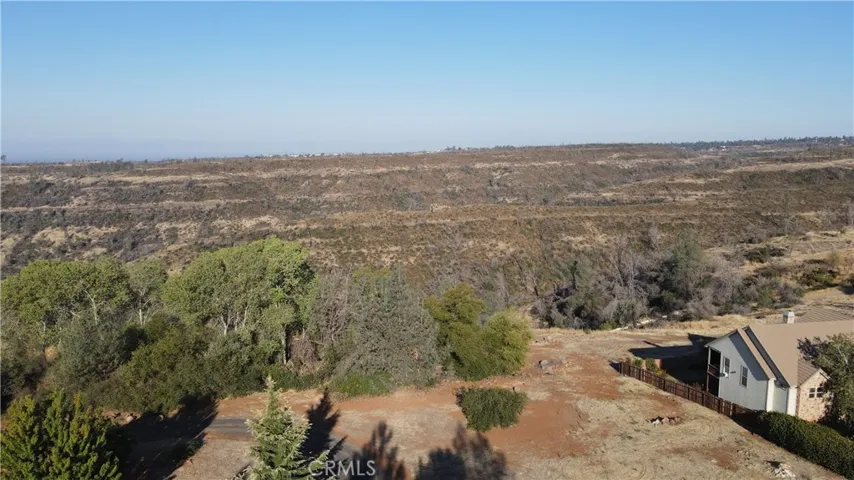 The view from the subdivision