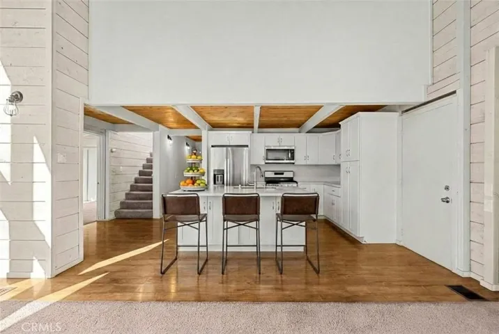 Kitchen from Livingroom 
- Digitally staged