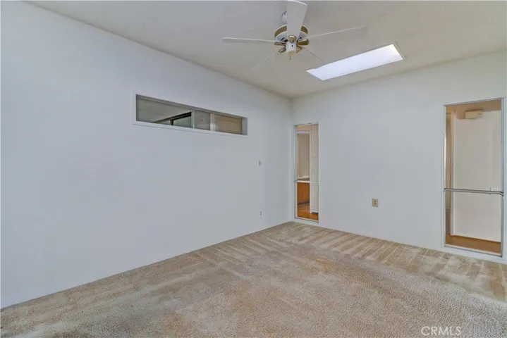 Enclosed extra room.