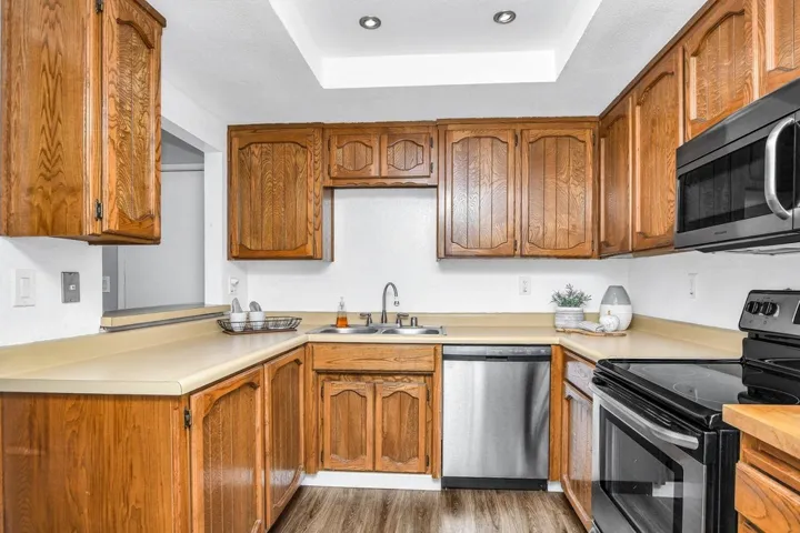 Kitchen with Stainless appliances