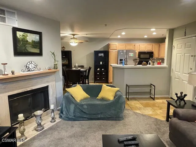 Living Room and Kitchen