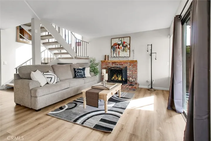 COZY GAS FIREPLACE WARMS THE COOL NIGHTS