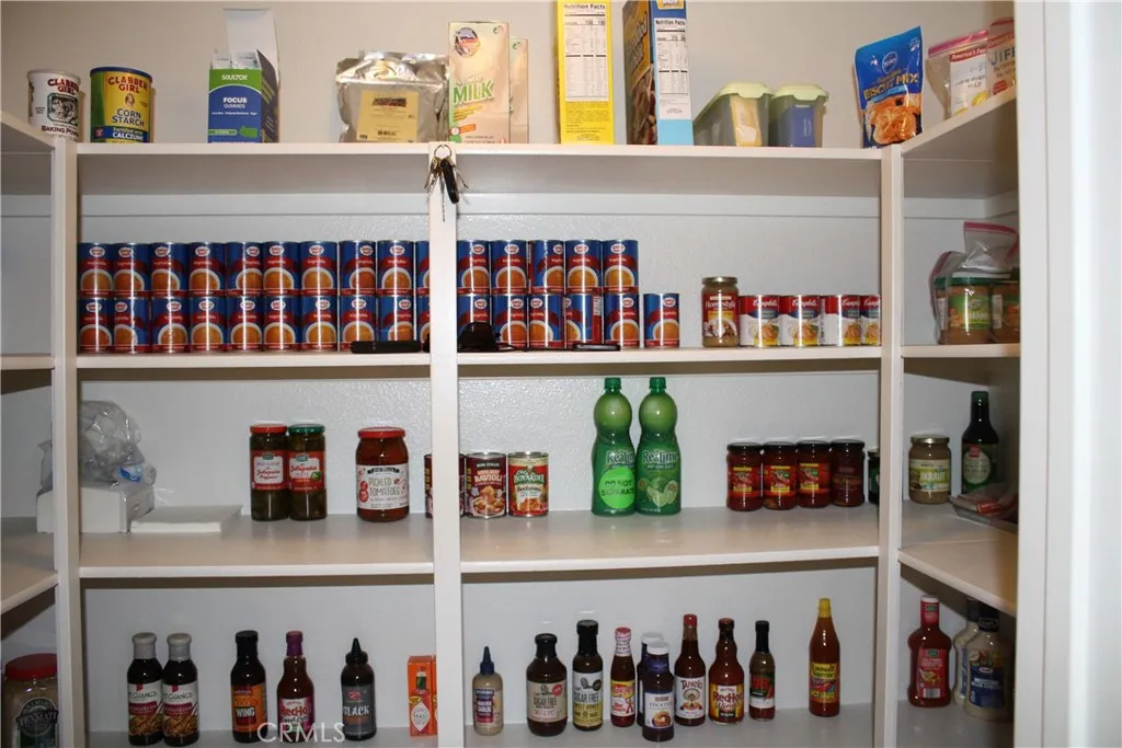 LARGE Walk-In Pantry!