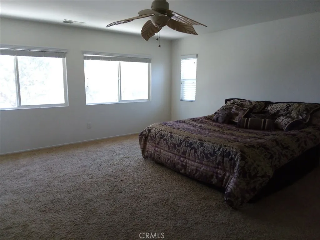 Large, luxurious private Main Bedroom with wonderful view.