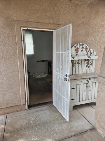 Entry Door into 
Single Car Garage
