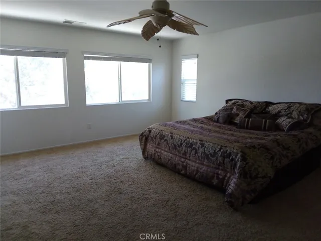 Large, luxurious private Main Bedroom with wonderful view.