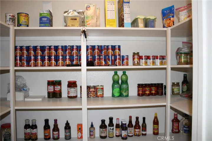 LARGE Walk-In Pantry!