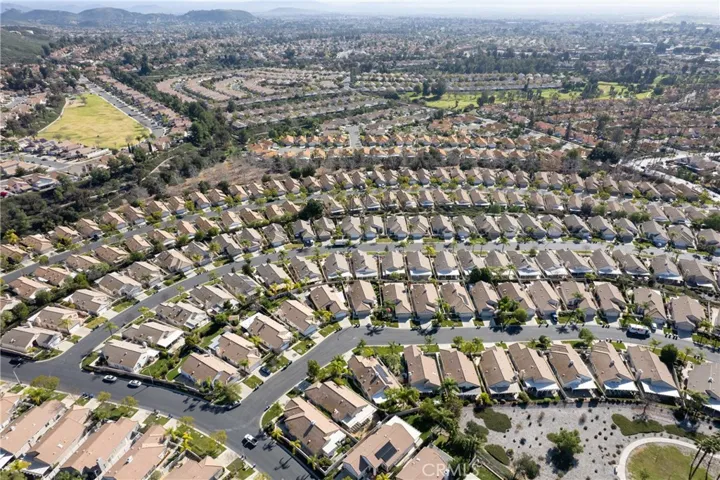 Sweeping Aerial View Of The Community And Scenic Area