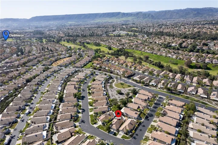 Sweeping Aerial View Of The Community And Scenic Area