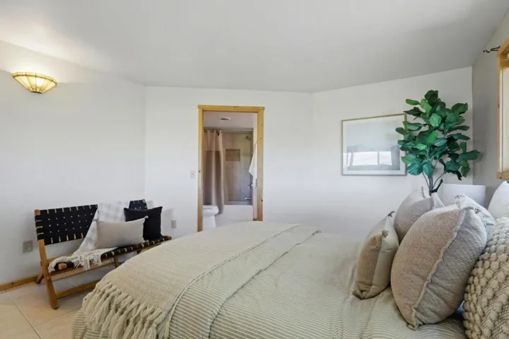 Main house lower level bedroom suite