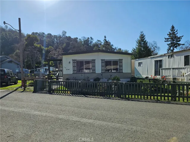 Front of Home with off street parking