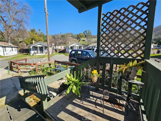 Covered front porch