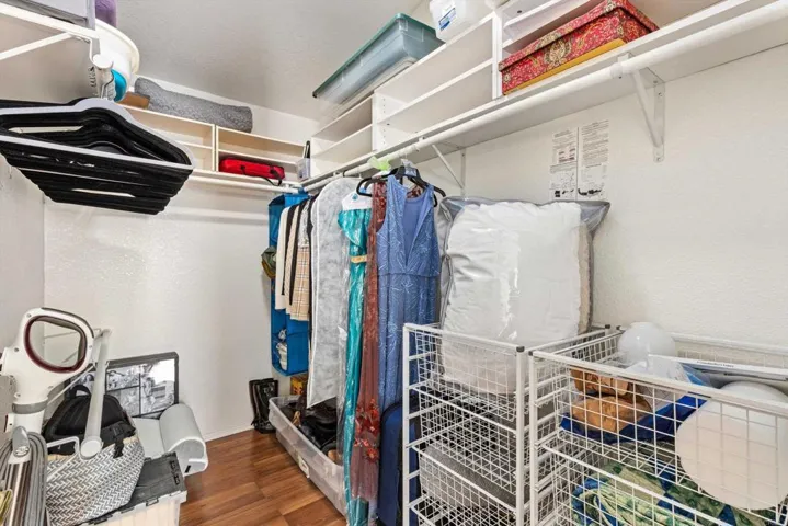Walk in Closet in Primary Bedroom