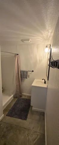 Bonus bathroom in detached structure