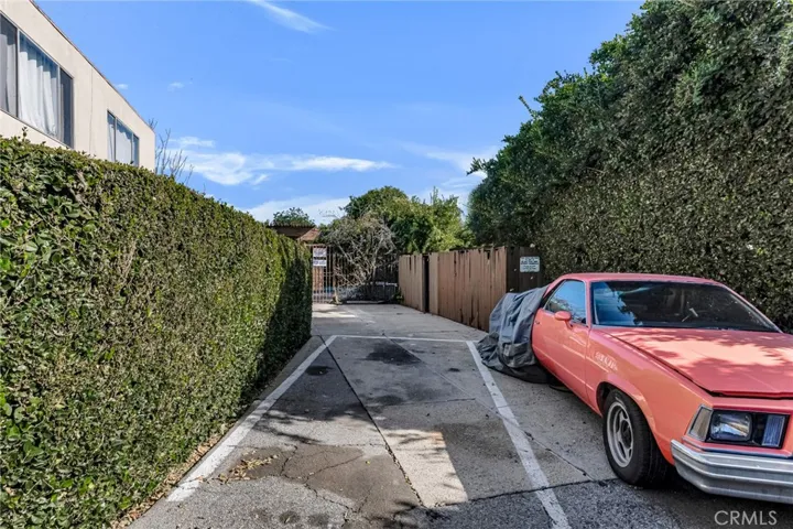 Parking spot #2 on the left side. This is just outside the unit's patio.