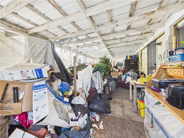 Covered front patio