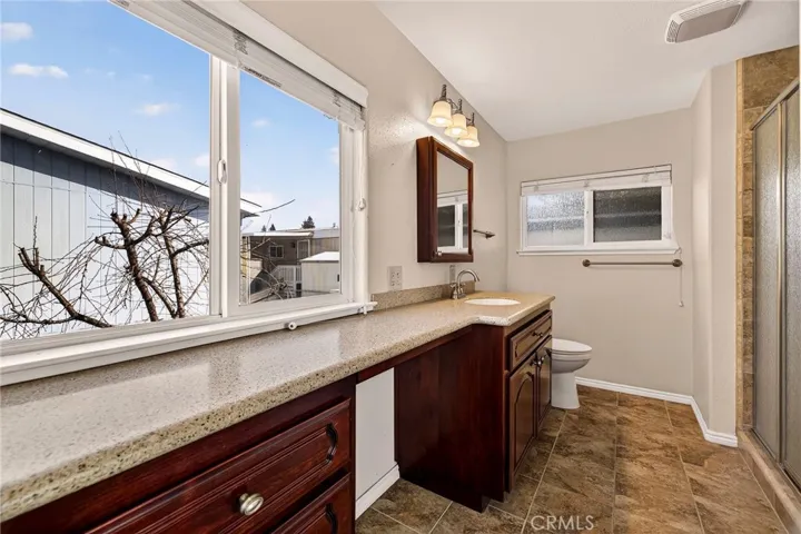 Remodeled primary bathroom