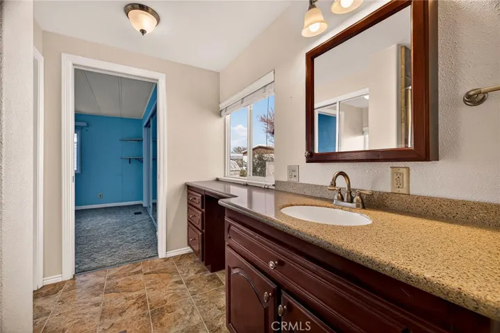 Remodeled primary bathroom