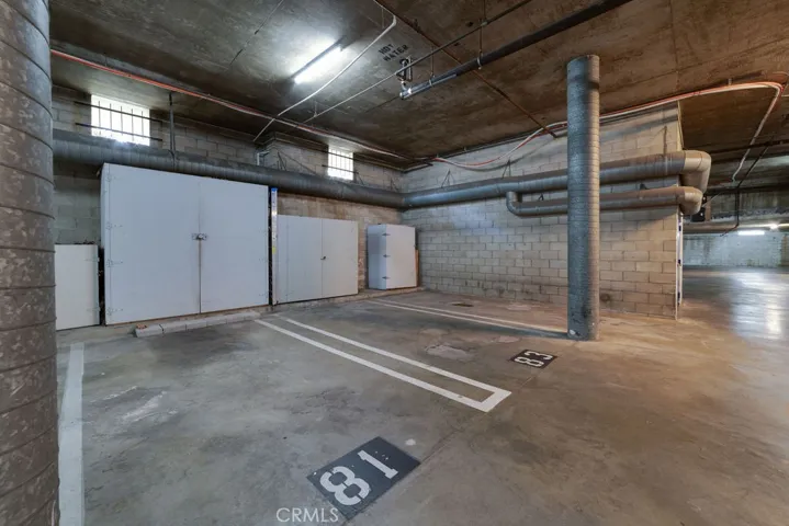 Parking Spot with Large Storage