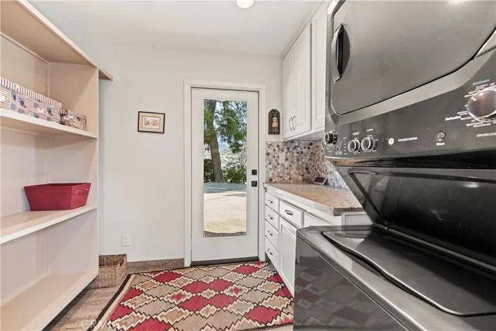 Laundry area