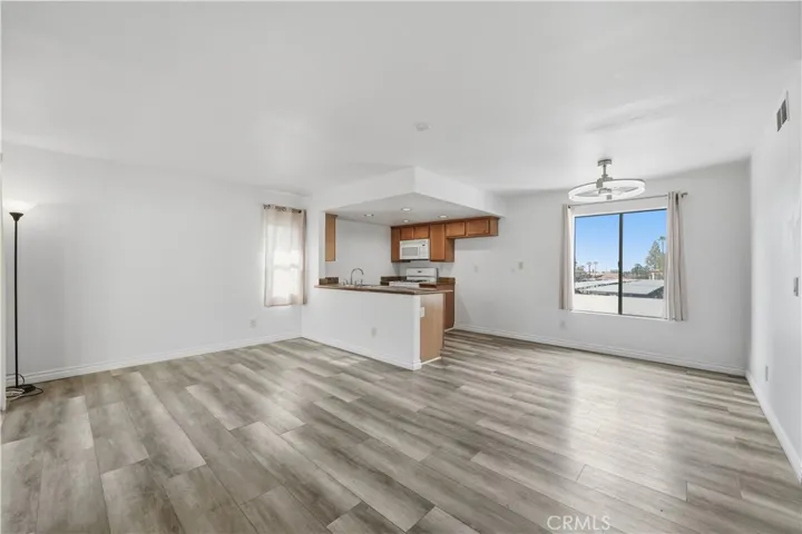 Large family room with separate dining area