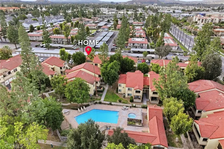 Community Pool and Spa a short walk from the unit.