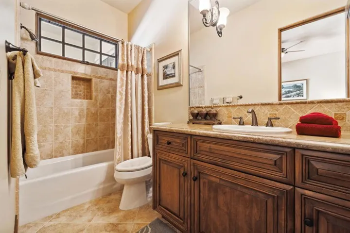 Guest suite bathroom