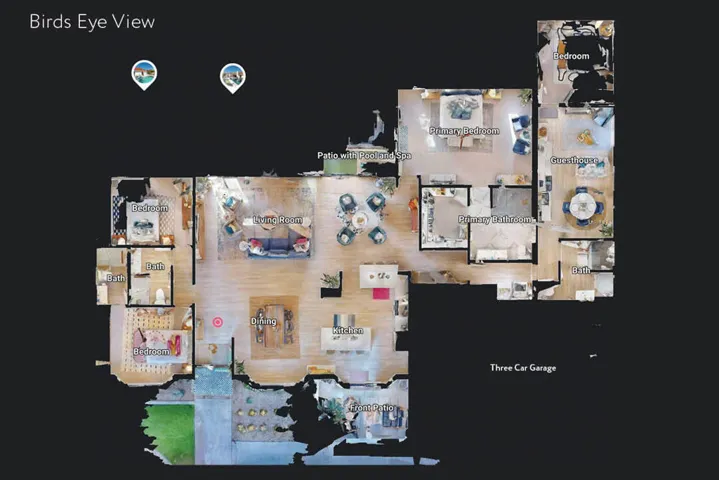 Birds eye view